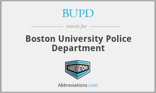 BUPD - Boston University Police Department