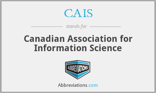 CAIS - Canadian Association for Information Science