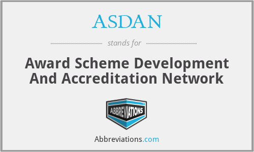 ASDAN - Award Scheme Development And Accreditation Network