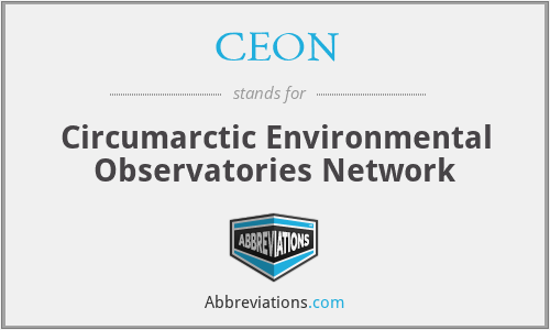 CEON - Circumarctic Environmental Observatories Network
