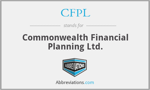 CFPL - Commonwealth Financial Planning Ltd.