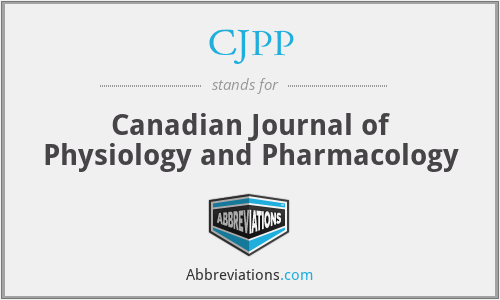 CJPP - Canadian Journal of Physiology and Pharmacology