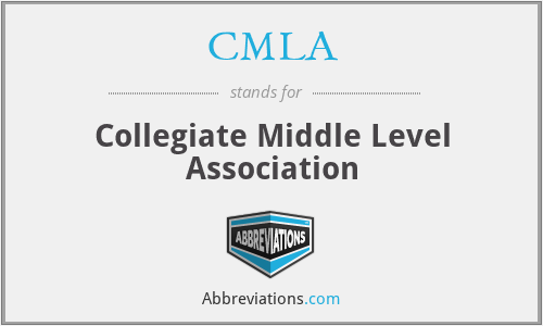 CMLA - Collegiate Middle Level Association