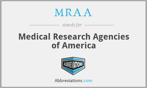 MRAA - Medical Research Agencies of America