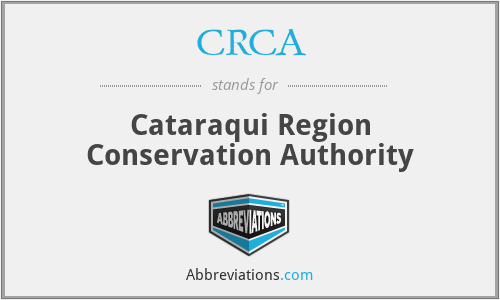 CRCA - Cataraqui Region Conservation Authority