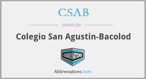 CSAB - Colegio San Agustin-Bacolod
