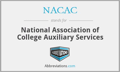 NACAC - National Association of College Auxiliary Services