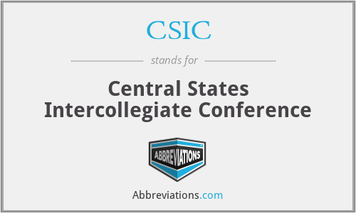 CSIC - Central States Intercollegiate Conference