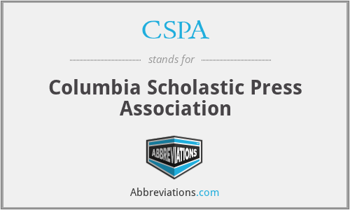 CSPA - Columbia Scholastic Press Association