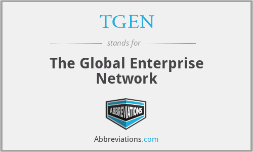 TGEN - The Global Enterprise Network