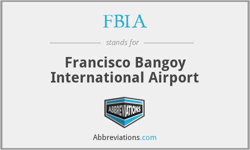 FBIA - Francisco Bangoy International Airport