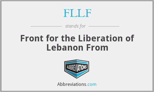 FLLF - Front for the Liberation of Lebanon From