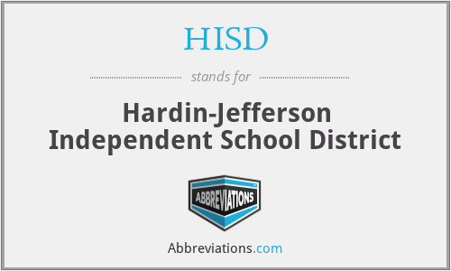 HISD - Hardin-Jefferson Independent School District
