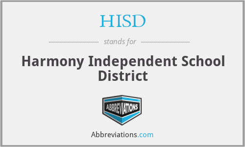 HISD - Harmony Independent School District