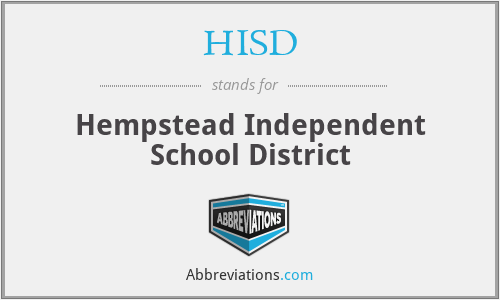 HISD - Hempstead Independent School District