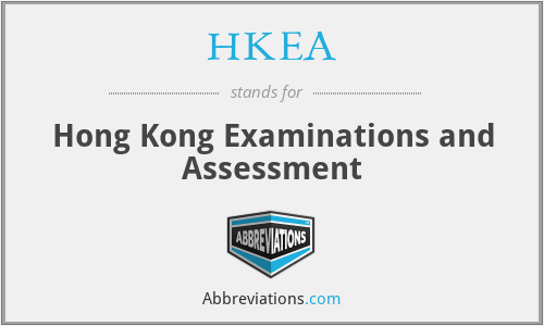 HKEA - Hong Kong Examinations and Assessment