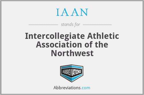 IAAN - Intercollegiate Athletic Association of the Northwest