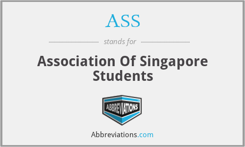 ASS - Association Of Singapore Students