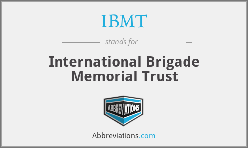 IBMT - International Brigade Memorial Trust