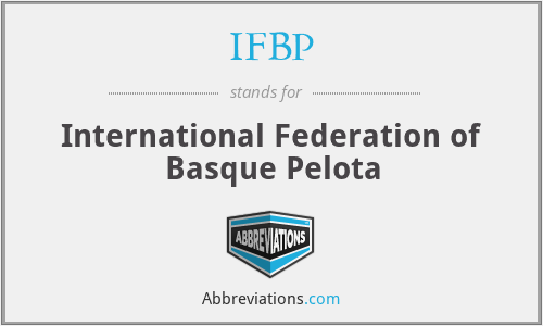 IFBP - International Federation of Basque Pelota