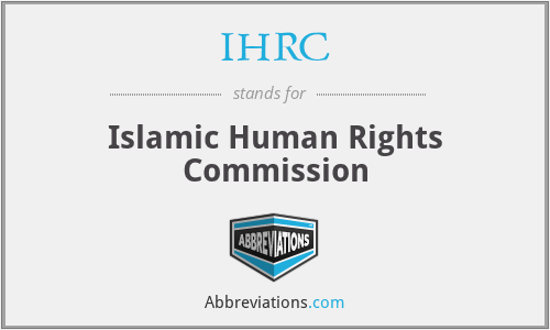IHRC - Islamic Human Rights Commission