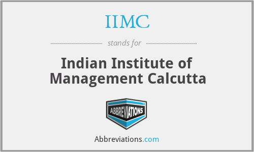 IIMC - Indian Institute of Management Calcutta