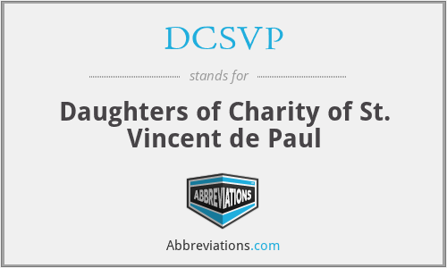 DCSVP - Daughters of Charity of St. Vincent de Paul