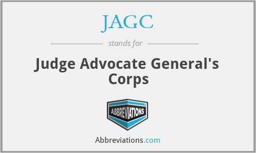 JAGC - Judge Advocate General's Corps