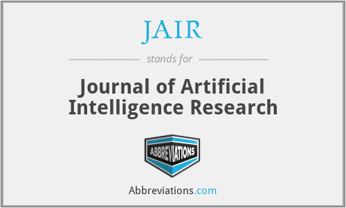 JAIR - Journal of Artificial Intelligence Research