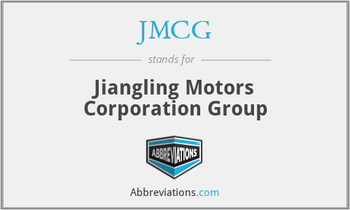 JMCG - Jiangling Motors Corporation Group