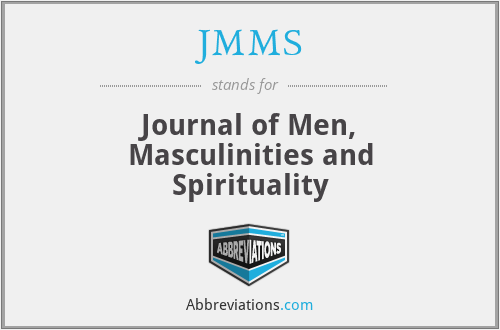 JMMS - Journal of Men, Masculinities and Spirituality