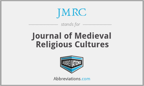 JMRC - Journal of Medieval Religious Cultures