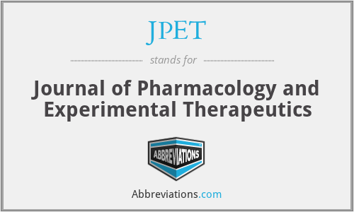 JPET - Journal of Pharmacology and Experimental Therapeutics