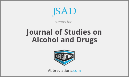 JSAD - Journal of Studies on Alcohol and Drugs