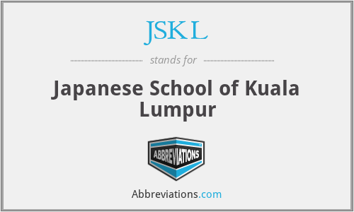 JSKL - Japanese School of Kuala Lumpur