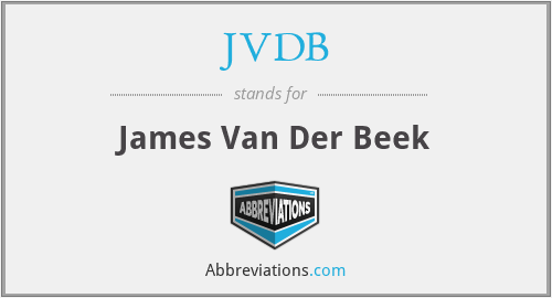 JVDB - James Van Der Beek