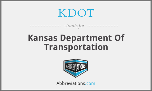 KDOT - Kansas Department Of Transportation