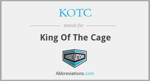 KOTC - King Of The Cage