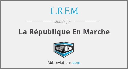 LREM - La République En Marche