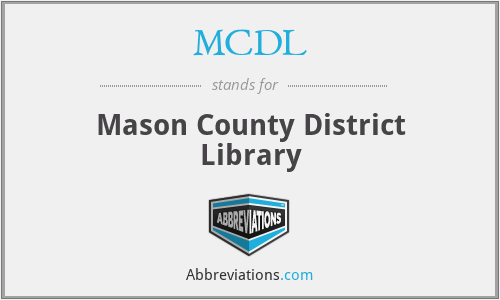 MCDL - Mason County District Library