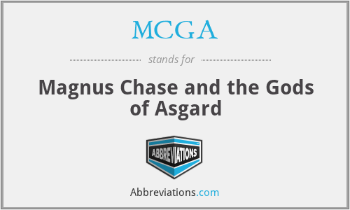 MCGA - Magnus Chase and the Gods of Asgard