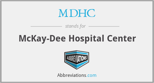 MDHC - McKay-Dee Hospital Center