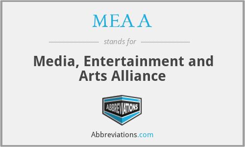 MEAA - Media, Entertainment and Arts Alliance