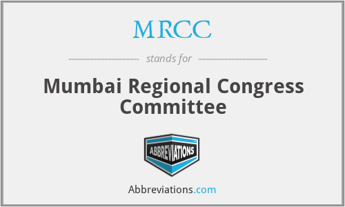 MRCC - Mumbai Regional Congress Committee