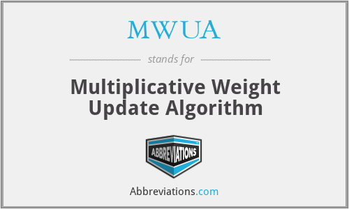 MWUA - Multiplicative Weight Update Algorithm