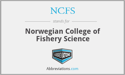 NCFS - Norwegian College of Fishery Science