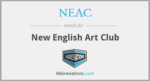 NEAC - New English Art Club
