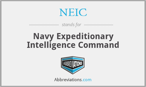 NEIC - Navy Expeditionary Intelligence Command