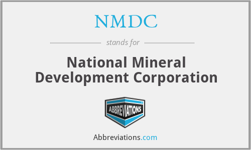 NMDC - National Mineral Development Corporation