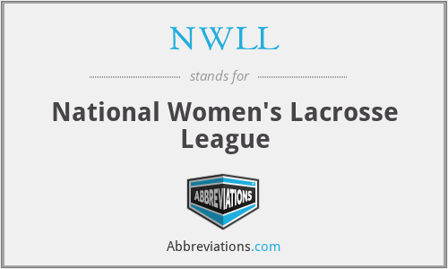 NWLL - National Women's Lacrosse League